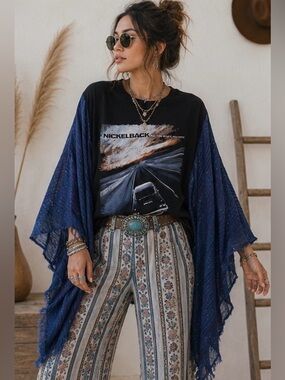 Nickelback Graphic Kimono Tee